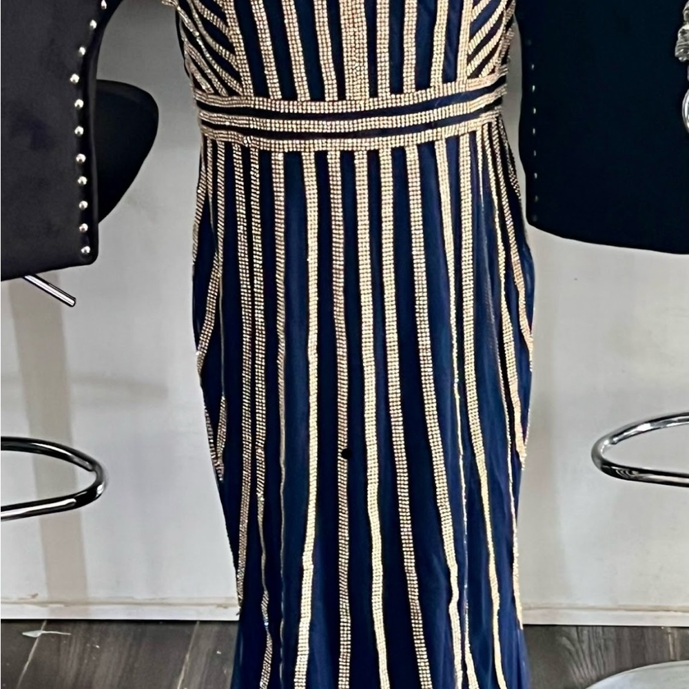 Blue gown